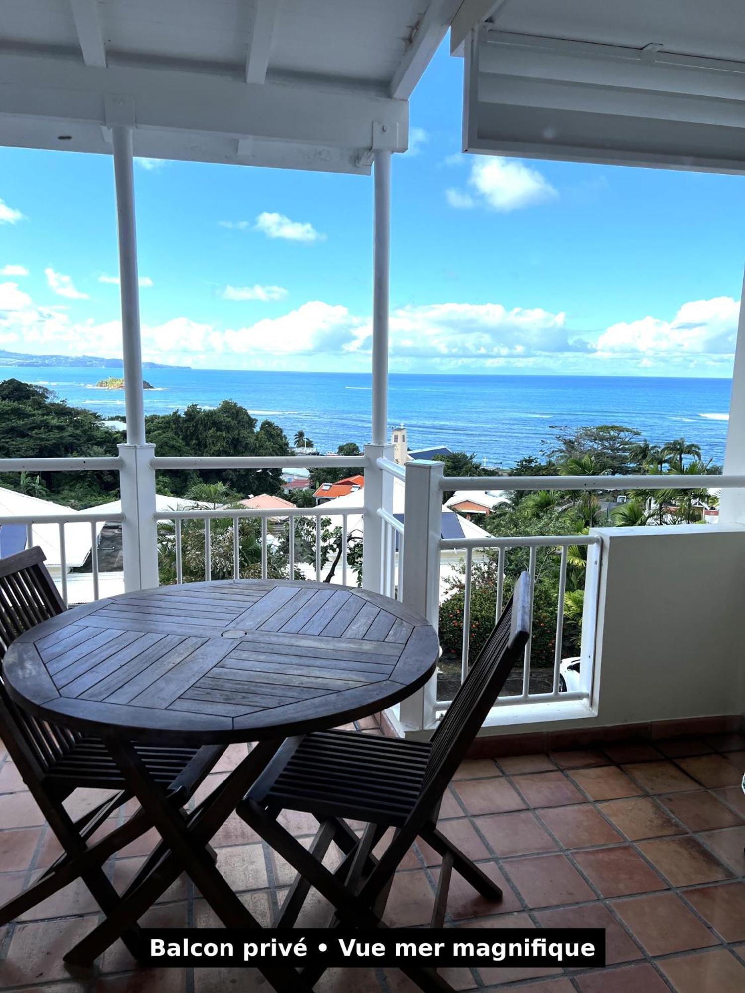 Ananas Premium - Sejour Detente T2 Vue Mer Avec Balcon Prive A Tartane Trinite  Exterior foto